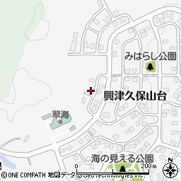 千葉県勝浦市興津久保山台92周辺の地図