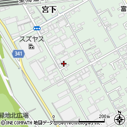 静岡県富士市宮下277周辺の地図