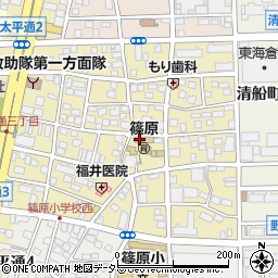 愛知県名古屋市中川区上脇町周辺の地図