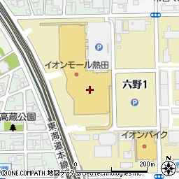 イオンペット　熱田店周辺の地図