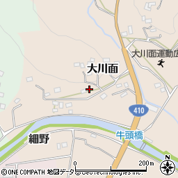 千葉県鴨川市大川面785周辺の地図