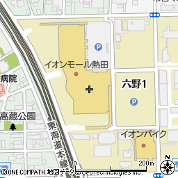 ジンズイオンモール熱田店周辺の地図