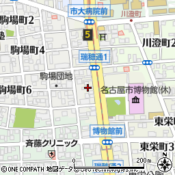 愛知県名古屋市瑞穂区瑞穂通1丁目12周辺の地図