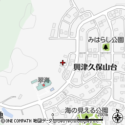 千葉県勝浦市興津久保山台92-4周辺の地図