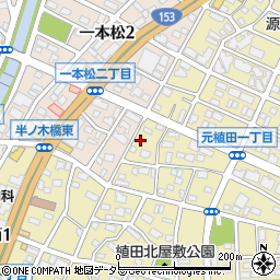 愛知県名古屋市天白区元植田3丁目113周辺の地図