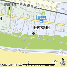 静岡県富士市田中新田253周辺の地図