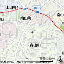 愛知県名古屋市瑞穂区春山町2-20周辺の地図
