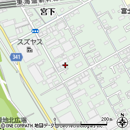 静岡県富士市宮下277-1周辺の地図