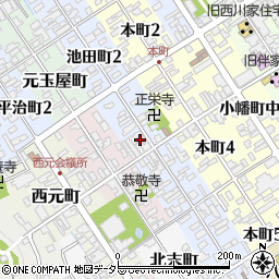 タナカ　音楽教室周辺の地図