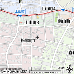 愛知県名古屋市瑞穂区松栄町1丁目41周辺の地図