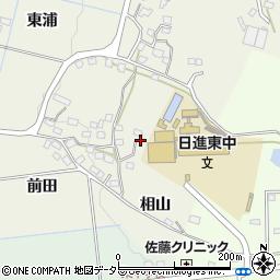 〒470-0102 愛知県日進市藤島町の地図