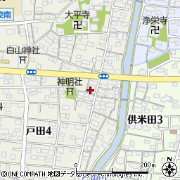 風岡新聞店周辺の地図