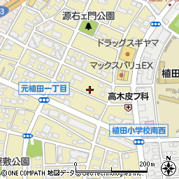 愛知県名古屋市天白区元植田1丁目2409周辺の地図