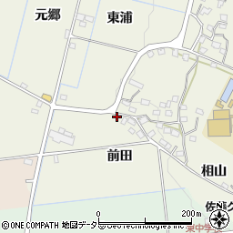 愛知県日進市藤島町前田82周辺の地図