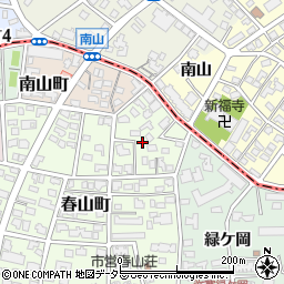 愛知県名古屋市瑞穂区春山町5周辺の地図