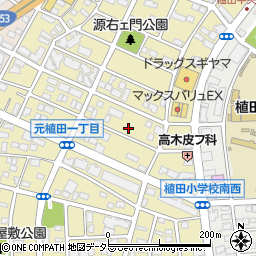 愛知県名古屋市天白区元植田1丁目2409-3周辺の地図