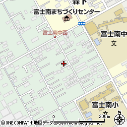 静岡県富士市宮下373周辺の地図