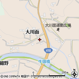 千葉県鴨川市大川面728周辺の地図