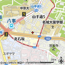 名古屋典礼株式会社　葬儀・受付係周辺の地図
