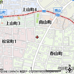 愛知県名古屋市瑞穂区春山町1-3周辺の地図