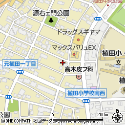 愛知県名古屋市天白区元植田1丁目2404周辺の地図