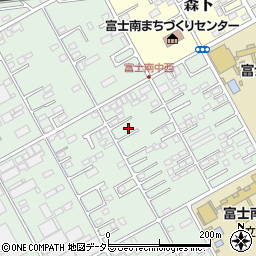 静岡県富士市宮下345-5周辺の地図