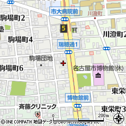 愛知県名古屋市瑞穂区瑞穂通1丁目11周辺の地図