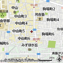ビデオ名古屋周辺の地図