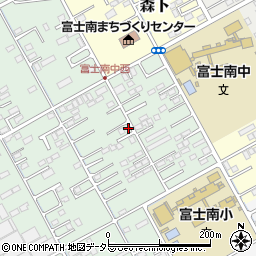 静岡県富士市宮下373-7周辺の地図