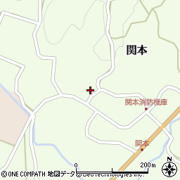 岡山県勝田郡奈義町関本836周辺の地図