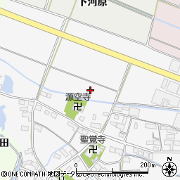 愛知県愛西市本部田町本西周辺の地図