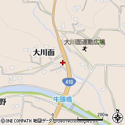 千葉県鴨川市大川面727周辺の地図