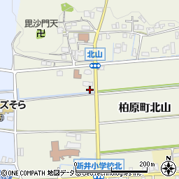 兵庫県丹波市柏原町北山312周辺の地図