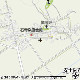 滋賀県近江八幡市安土町石寺2107周辺の地図