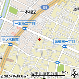 愛知県名古屋市天白区元植田3丁目114周辺の地図