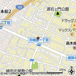 愛知県名古屋市天白区元植田1丁目2805周辺の地図