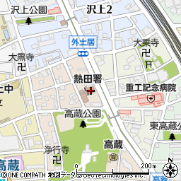 熱田消防署周辺の地図