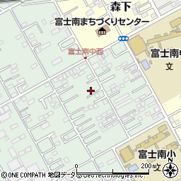 静岡県富士市宮下355周辺の地図