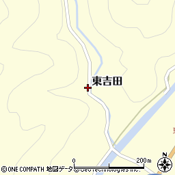 岡山県美作市東吉田829周辺の地図