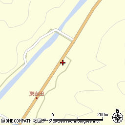 岡山県美作市東吉田178周辺の地図
