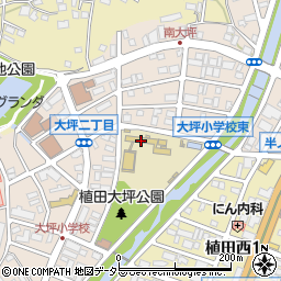 名古屋市立大坪小学校周辺の地図