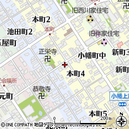 株式会社扇四呉服店周辺の地図