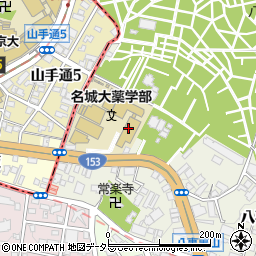 名城大学生活協同組合　Ｔコート周辺の地図