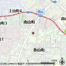 愛知県名古屋市瑞穂区春山町2周辺の地図