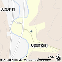 京都府京都市北区大森芦堂町88周辺の地図