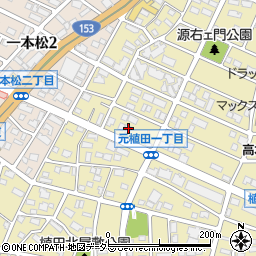 愛知県名古屋市天白区元植田1丁目2807-3周辺の地図