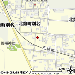 三重県いなべ市北勢町垣内712周辺の地図