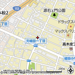 愛知県名古屋市天白区元植田1丁目2805-12周辺の地図