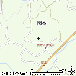 岡山県勝田郡奈義町関本862周辺の地図