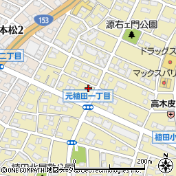 愛知県名古屋市天白区元植田1丁目2805-11周辺の地図